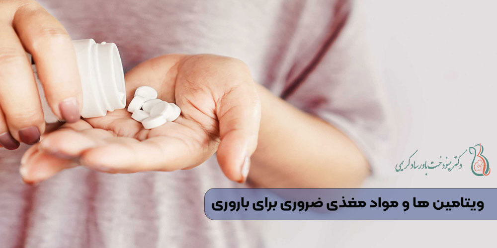 ویتامین ‌ها و مواد مغذی ضروری برای باروری