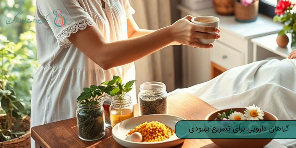 گیاهان دارویی برای تسریع بهبودی